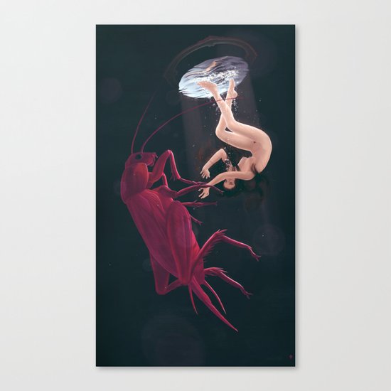 Bitterness for Three Sleepwalkers Canvas Print