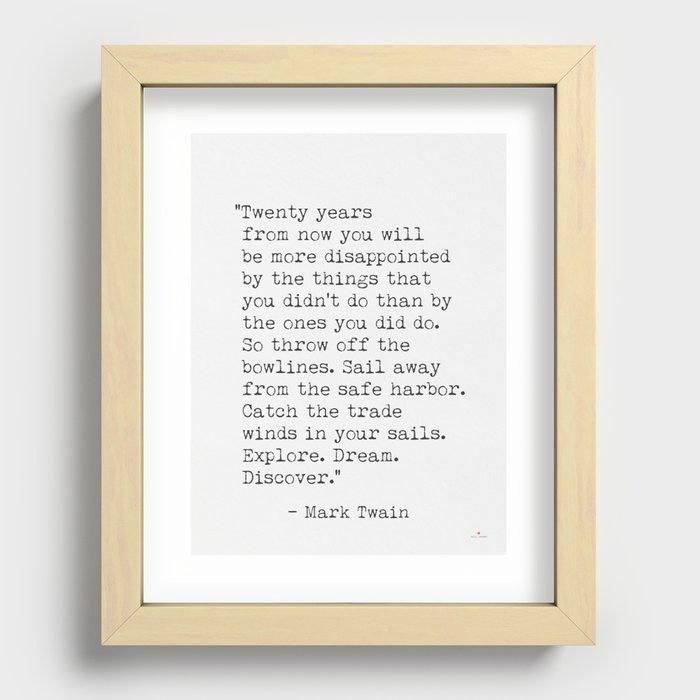 Recessed Framed Print
