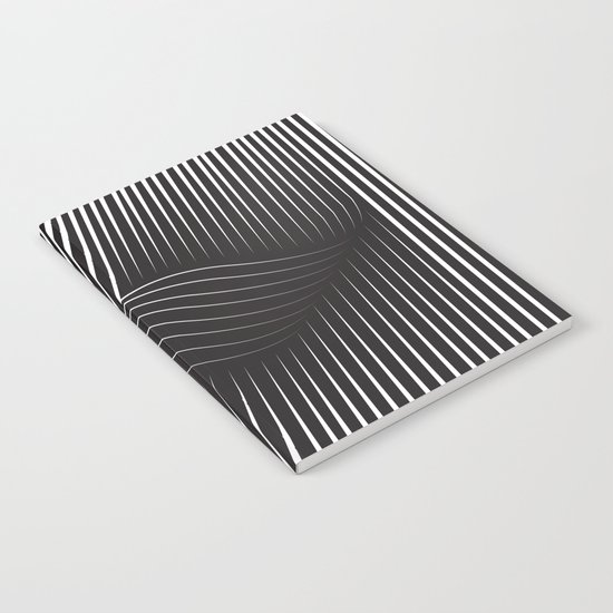 Folded Stripes Notebook