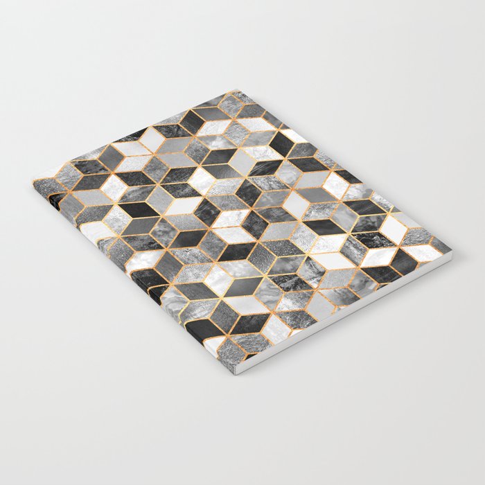 Black & White Cubes Notebook