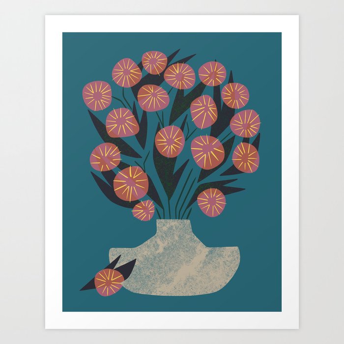 Bouquet Still Life Art Print