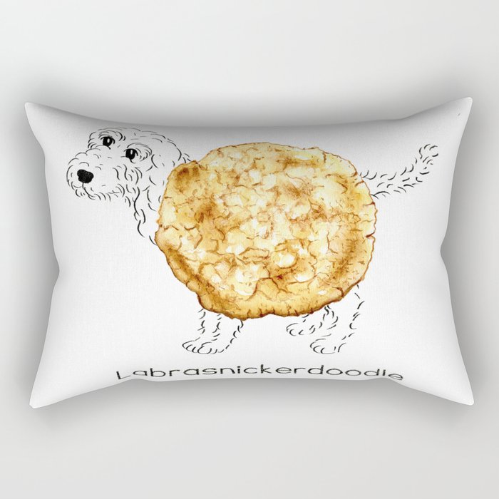 Dog Treats - Labrasnickerdoodle Rectangular Pillow