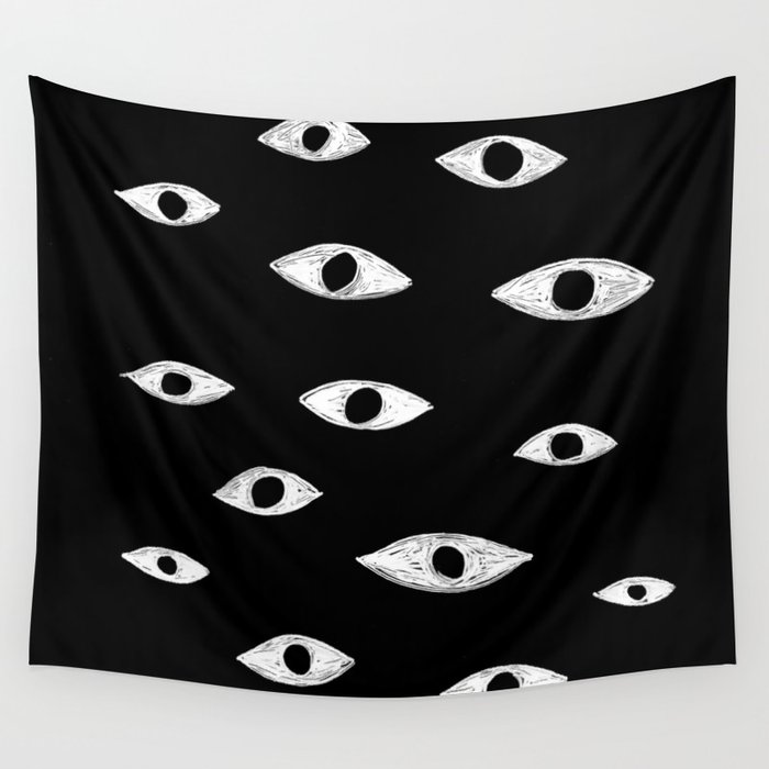 eyes Wall Tapestry