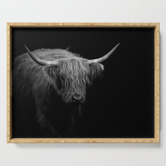 BW Hairy Coo Serving Tray