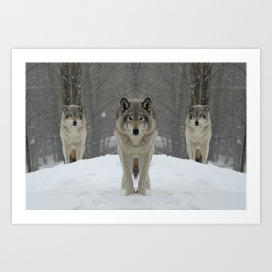 Posse Art Print