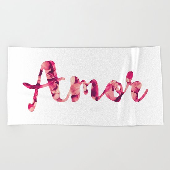 Blooming Love Beach Towel