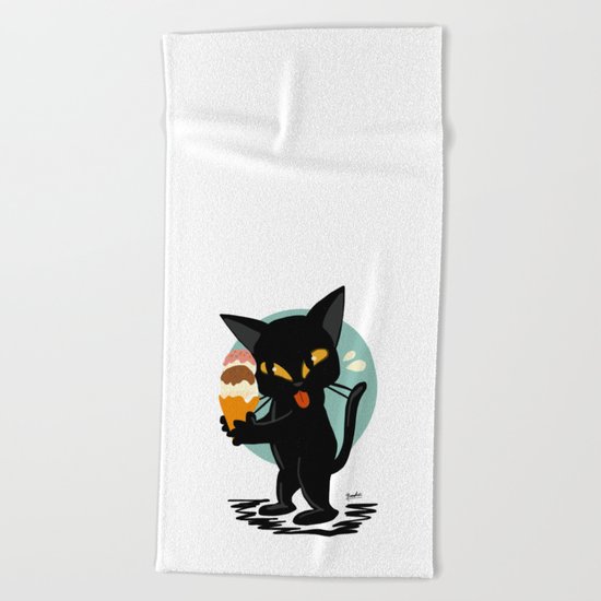 Ice cream Beach Towel