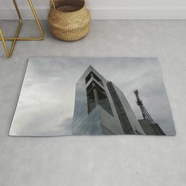 Rising Monsters in the City Rug