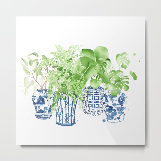 Ginger Jars no. 2 Metal Print