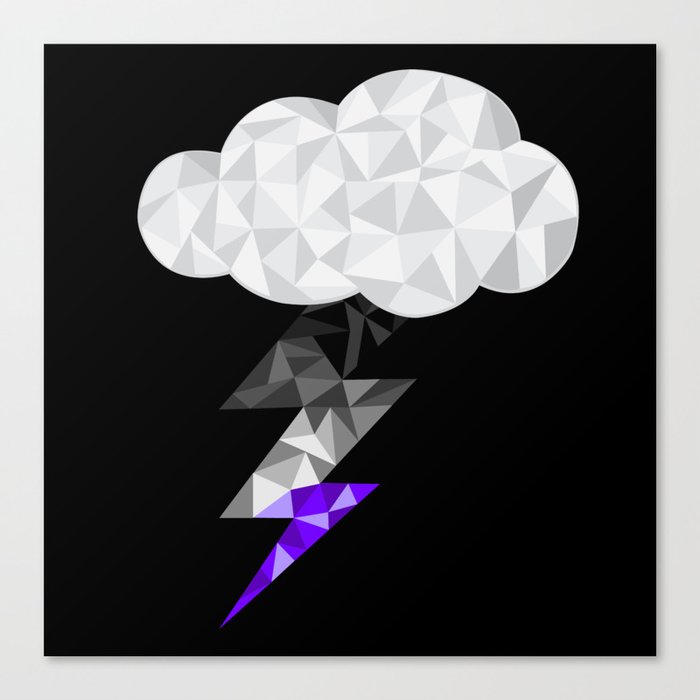 Asexual Storm Cloud Canvas Print