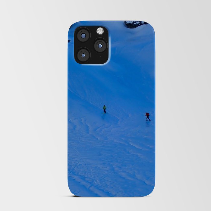 Ski Mountain mountaineering iPhone Card Case