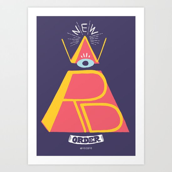 New Word Order! Art Print