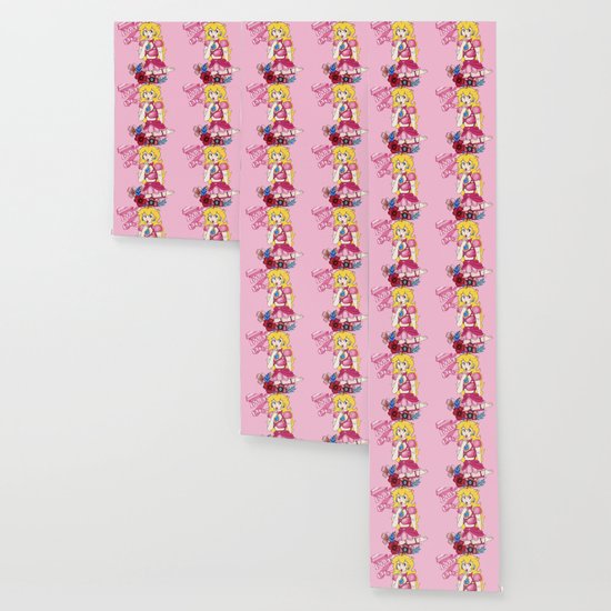 Bad And Boujee Princess Peach Wallpaper By Soapywinston Society6