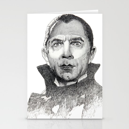 Dracula Bela lugosi Stationery Cards