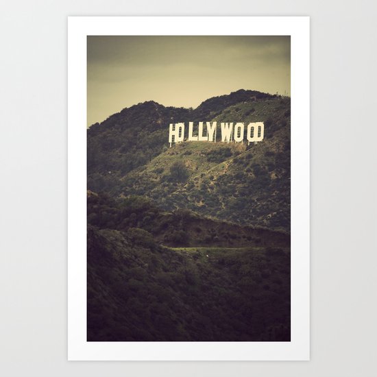 Old Hollywood Art Print