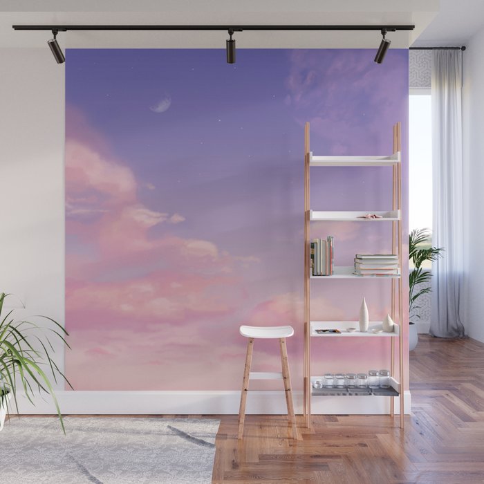 Sky Purple Aesthetic Lofi Wall Mural By Trajeado14 Society6 Discover images and videos about purple aesthetic from all over the world on we heart it. sky purple aesthetic lofi wall mural by trajeado14