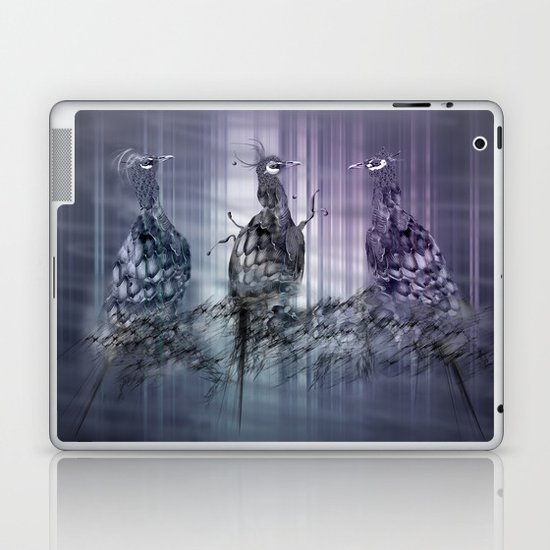 A perfect day between peacock! Laptop & iPad Skin