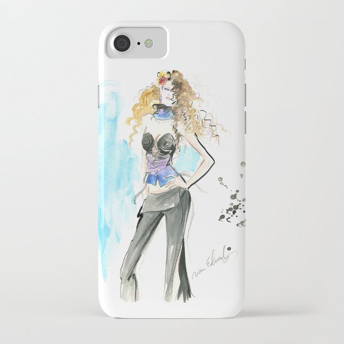 Fashion Model Poster II iPhone Case