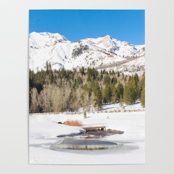 Adventure In The Snowy Mountains Poster