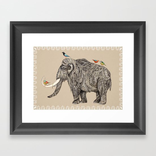TUSK Framed Art Print