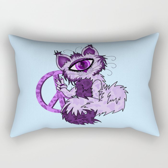 Cyclopes Kitty Rectangular Pillow