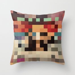 Pixel Paak Throw Pillow