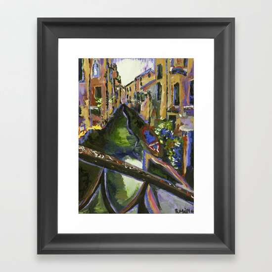 Venetian Framed Art Print