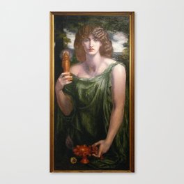 Dante Gabriel Rossetti Mnemosyne Canvas Print