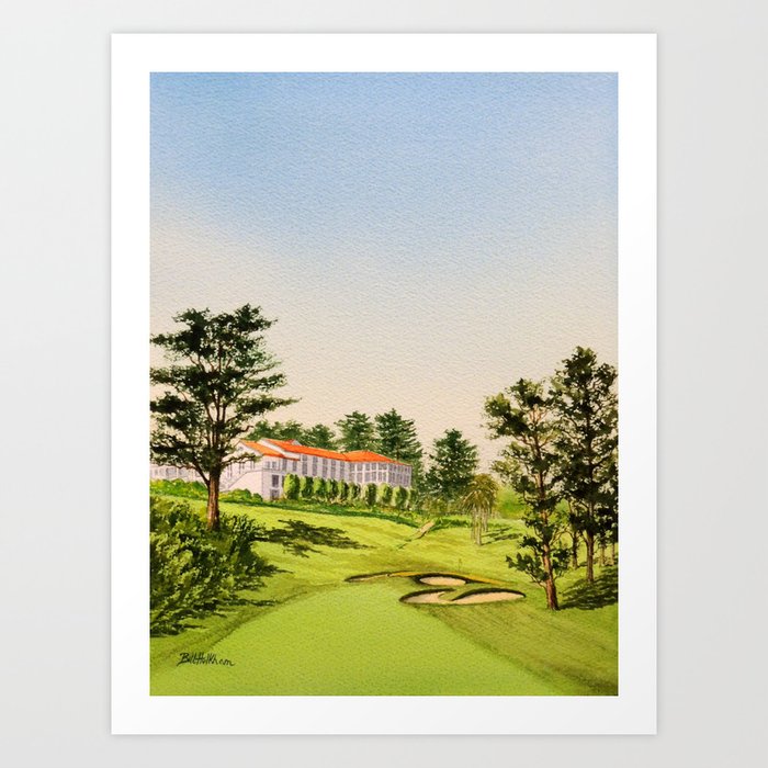 The Olympic Golf Course 18th Hole Art Print