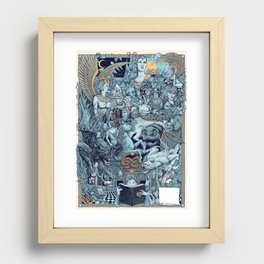 This Story Never Ends Recessed Framed Print