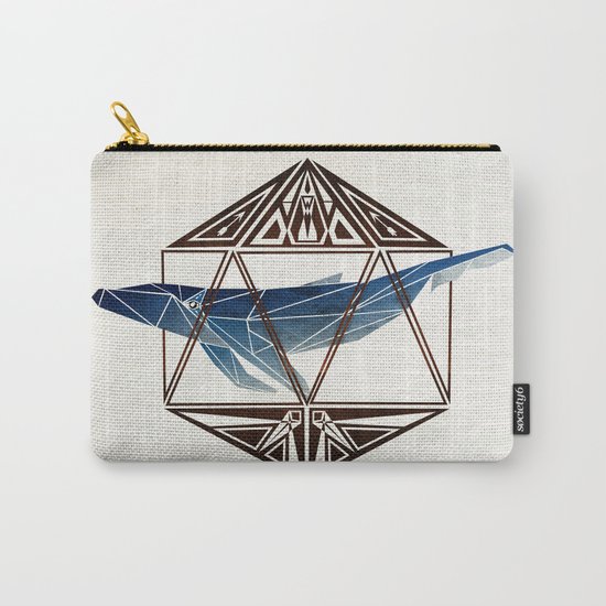 whale in the icosahedron Carry-All Pouch