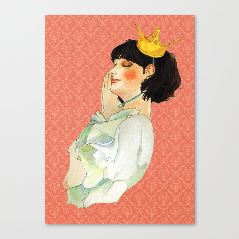 Sleeping Beauty Canvas Print By Kimshuttle Society6