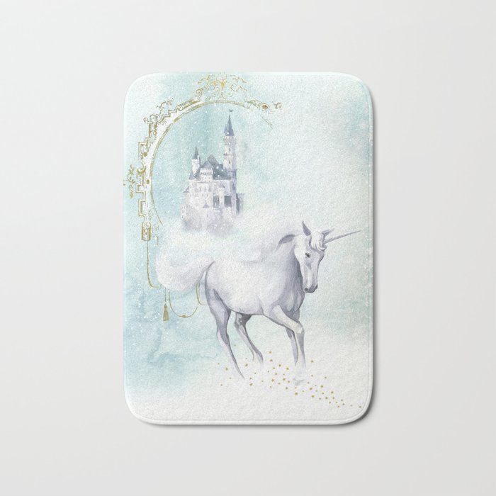 Unicorn magic Bath Mat