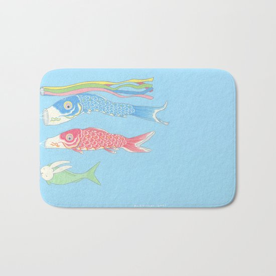 Usagikoinobori Bath Mat