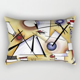 Cubist Justice Rectangular Pillow