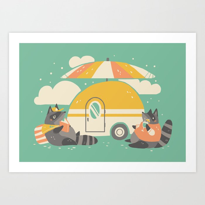Time for a Vacation Art Print