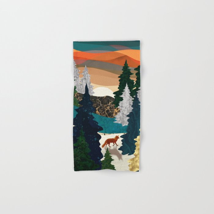 Amber Fox Hand & Bath Towel