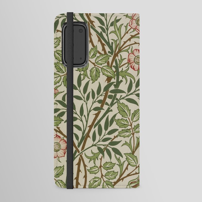Sweet Priar Pattern by William Morris  Android Wallet Case