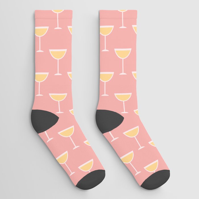 Pink Champagne Tower Socks | Graphic-design, Champagne, Alcohol, New-years, New-years-eve, Celebrate, Celebration, Cocktail, Wine, Vodka