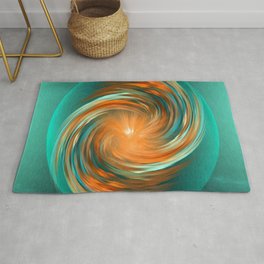 The energy of joy Rug | Digital, Abstract, Painting 