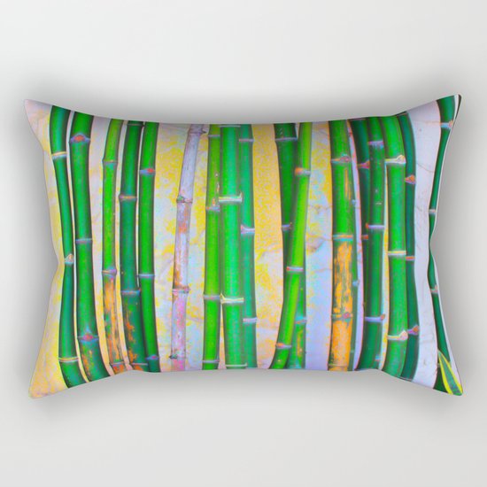 Bamboo Forest Rectangular Pillow