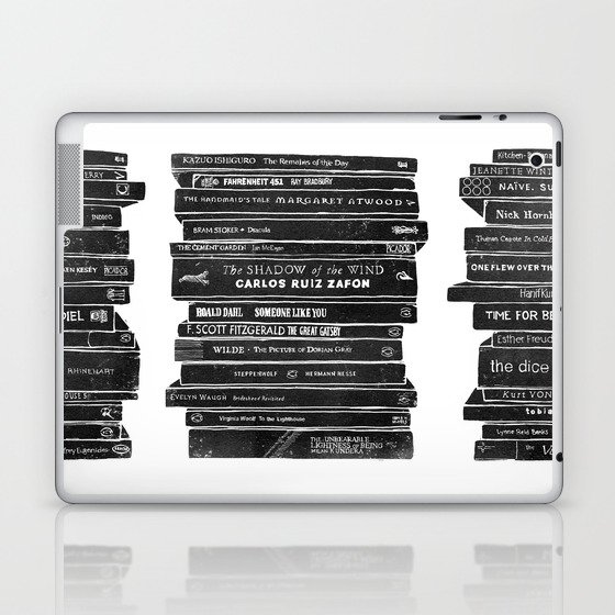 Mono book stack 2 Laptop & iPad Skin