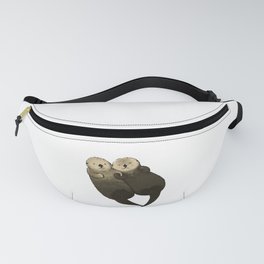 Couple Otter Brown Fanny Pack