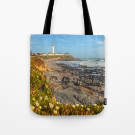 Pigeon Point Lighthouse Tote Bag
