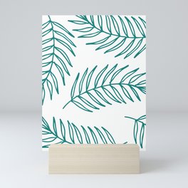 Tropical Leaf Wall Art in Summer Mini Art Print