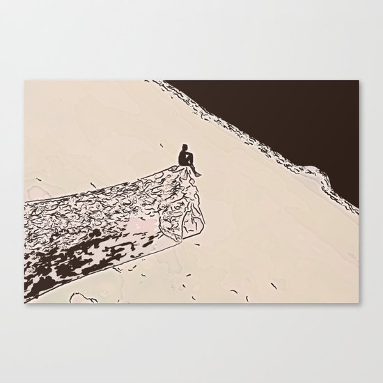 Abstract Meditation Canvas Print