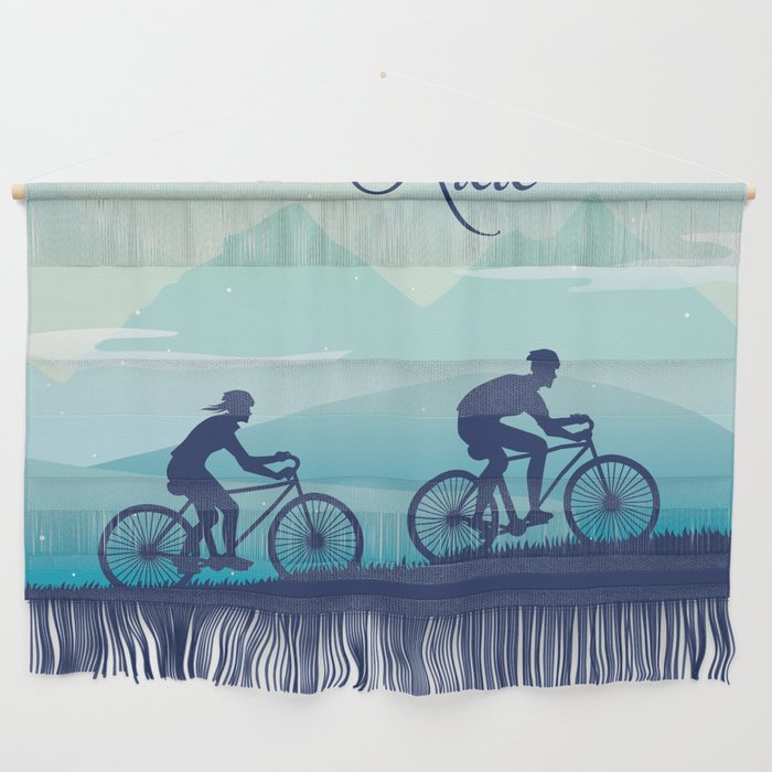 Dreamy Cycle Ride - Best Design Ever Wall Hanging