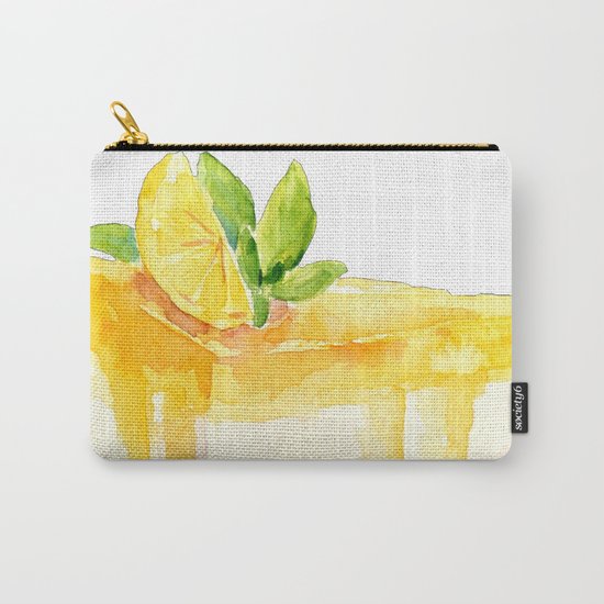 Lemon Cake Carry-All Pouch