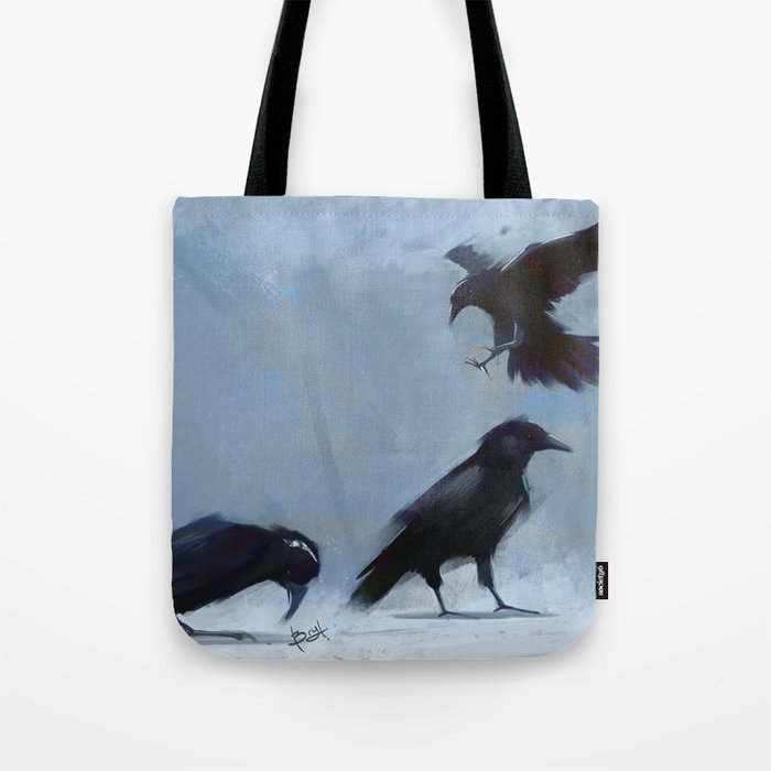 Crows Tote Bag