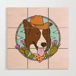 Cowboy Dog- Aussie Wood Wall Art